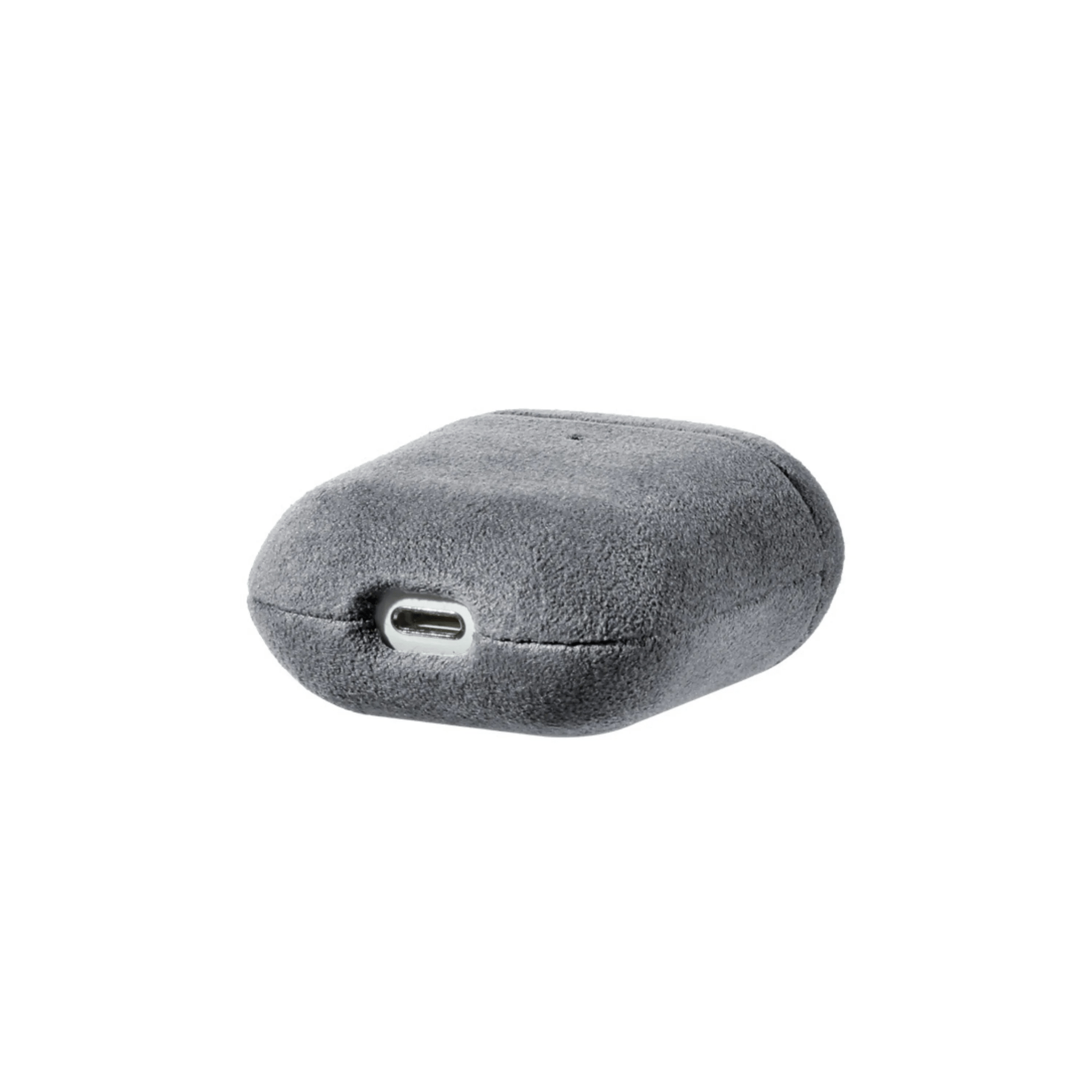 AirPods 1/2 Gen Alcantara Case - Nardo Gray