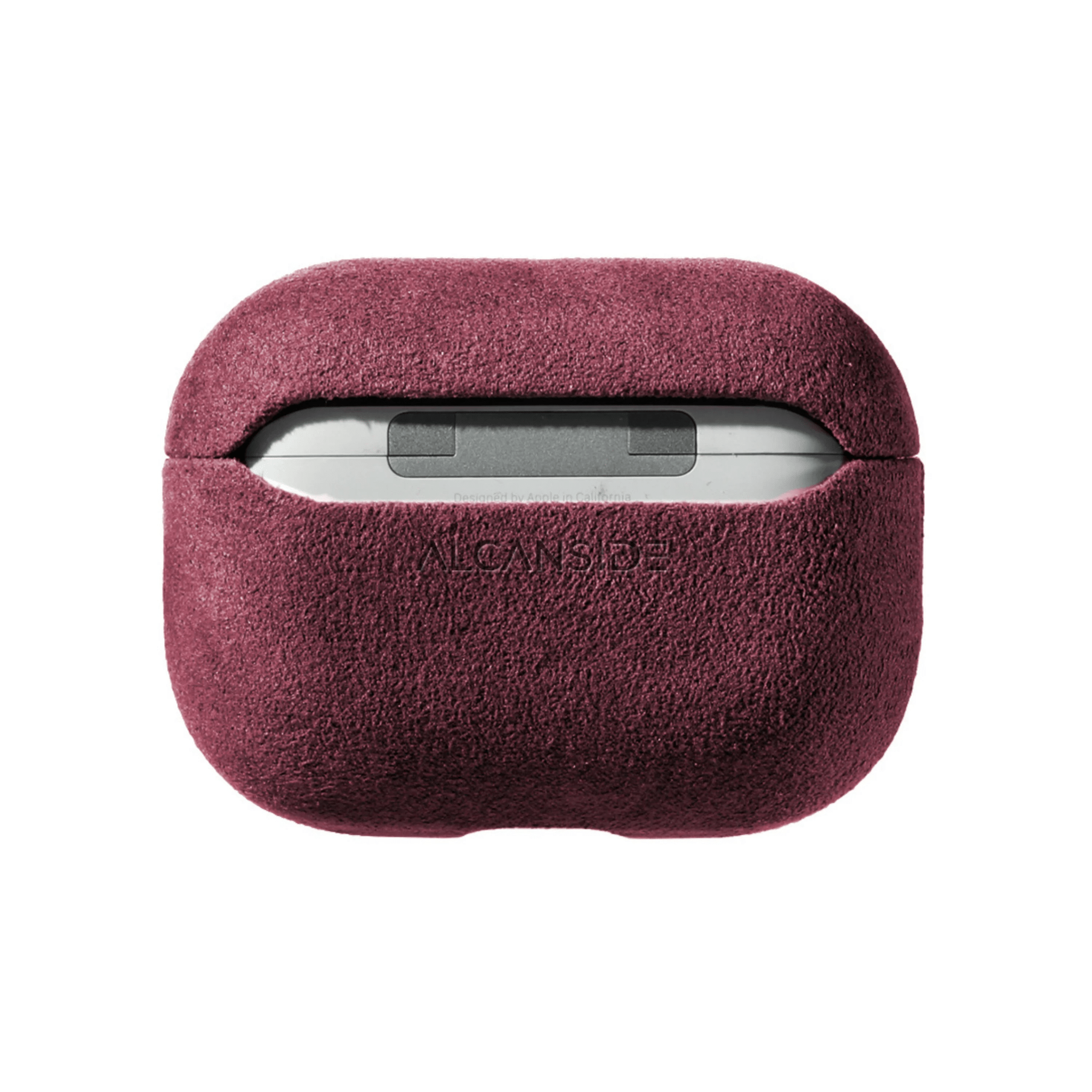 AirPods Pro Alcantara Case - Wine Red