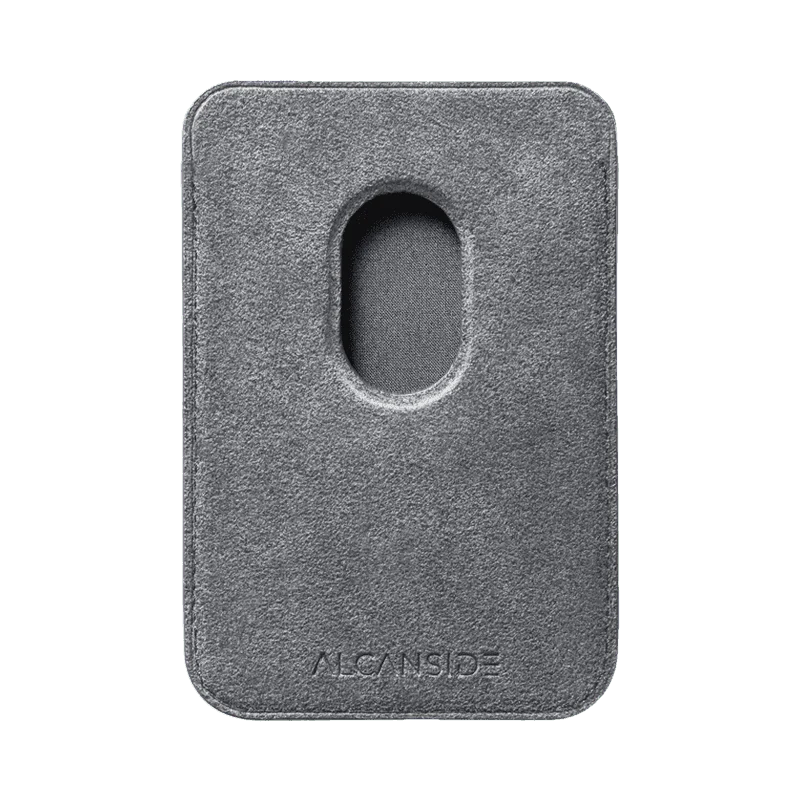 Alcantara MagSafe Wallet - Nardo Gray