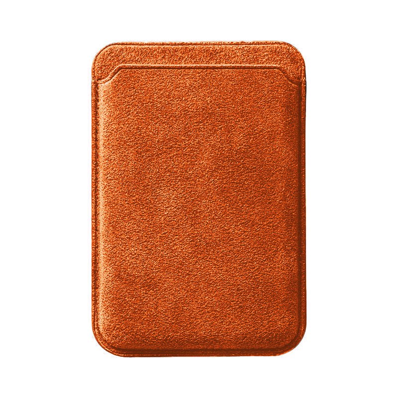 Alcantara MagSafe Wallet - Orange