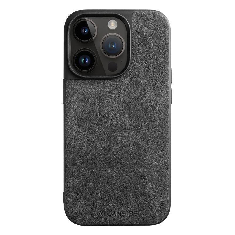 iPhone 14 Pro Max - Alcantara Back Cover - Space Grey