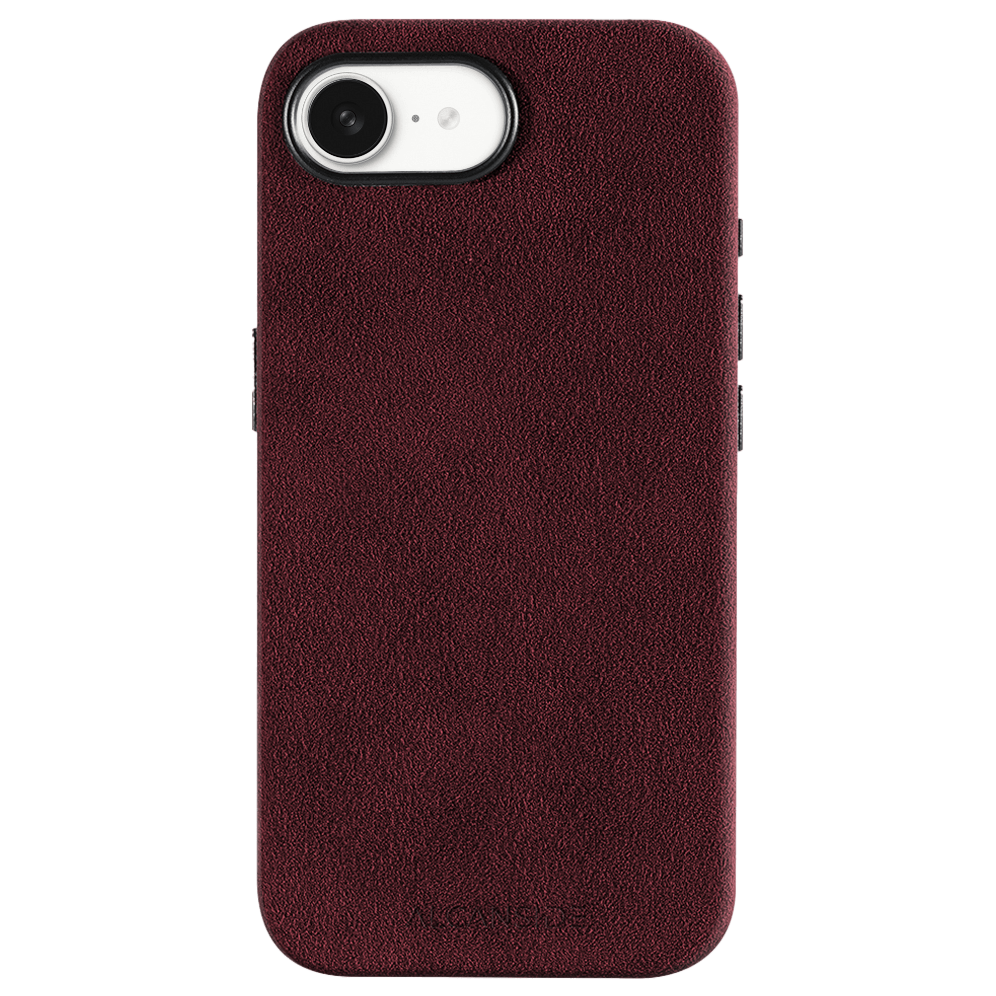 iPhone 16e - Alcantara Case - Wine Red