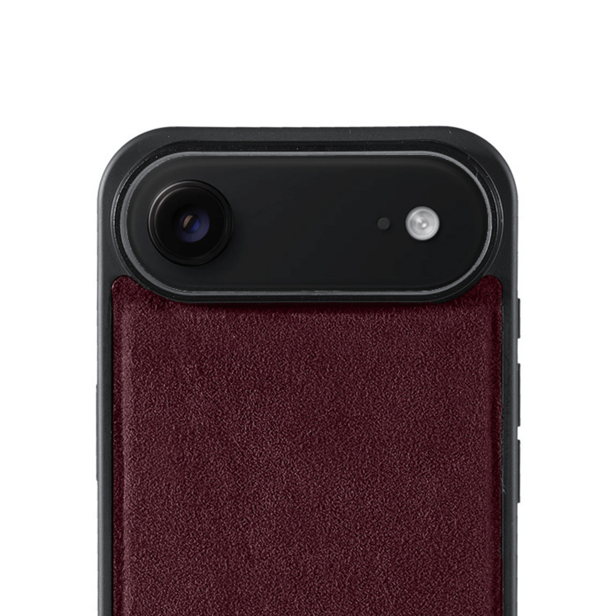 iPhone 17 Air - Alcantara Back Cover - Wine Red