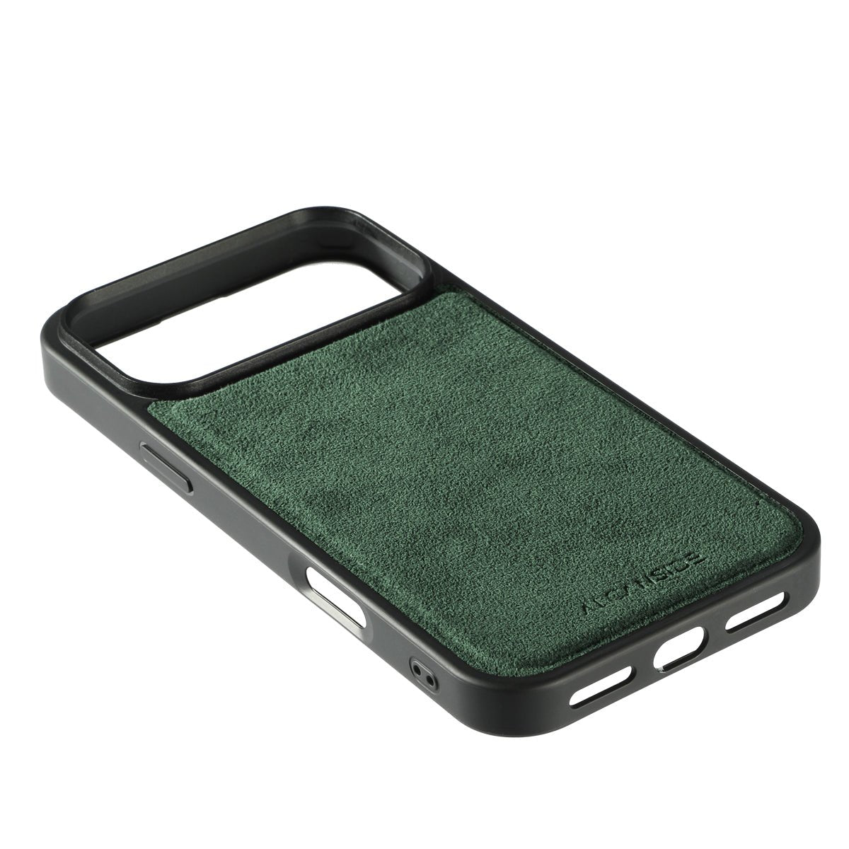 iPhone 17 Pro - Alcantara Back Cover - Midnight Green