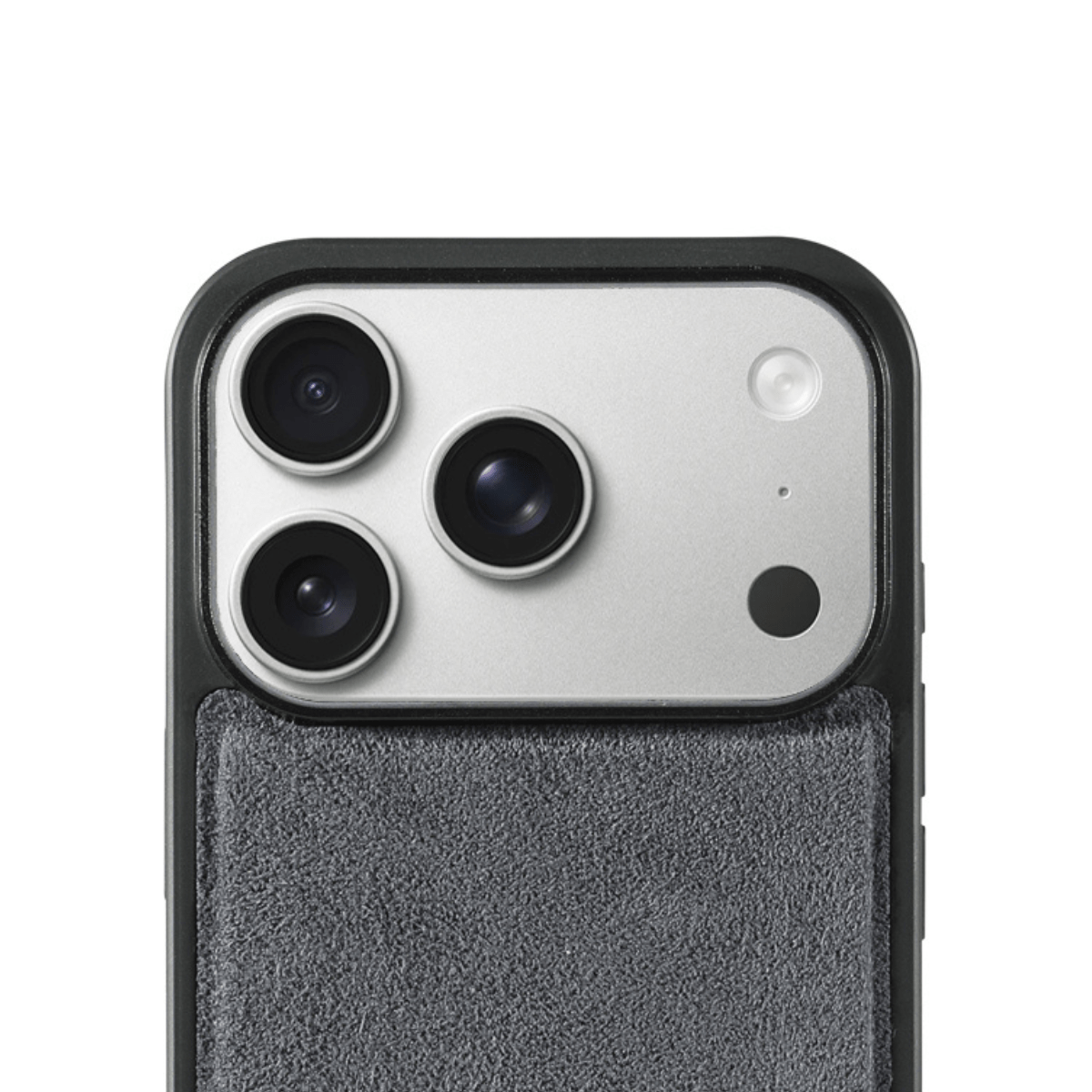 iPhone 17 Pro Max - Alcantara Back Cover - Nardo Gray