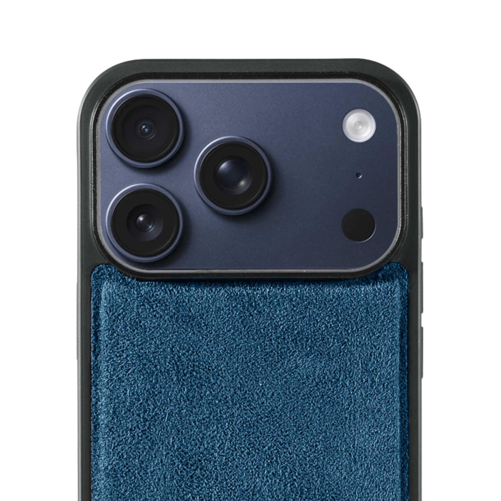 iPhone 17 Pro Max - Alcantara Back Cover - Ocean Blue