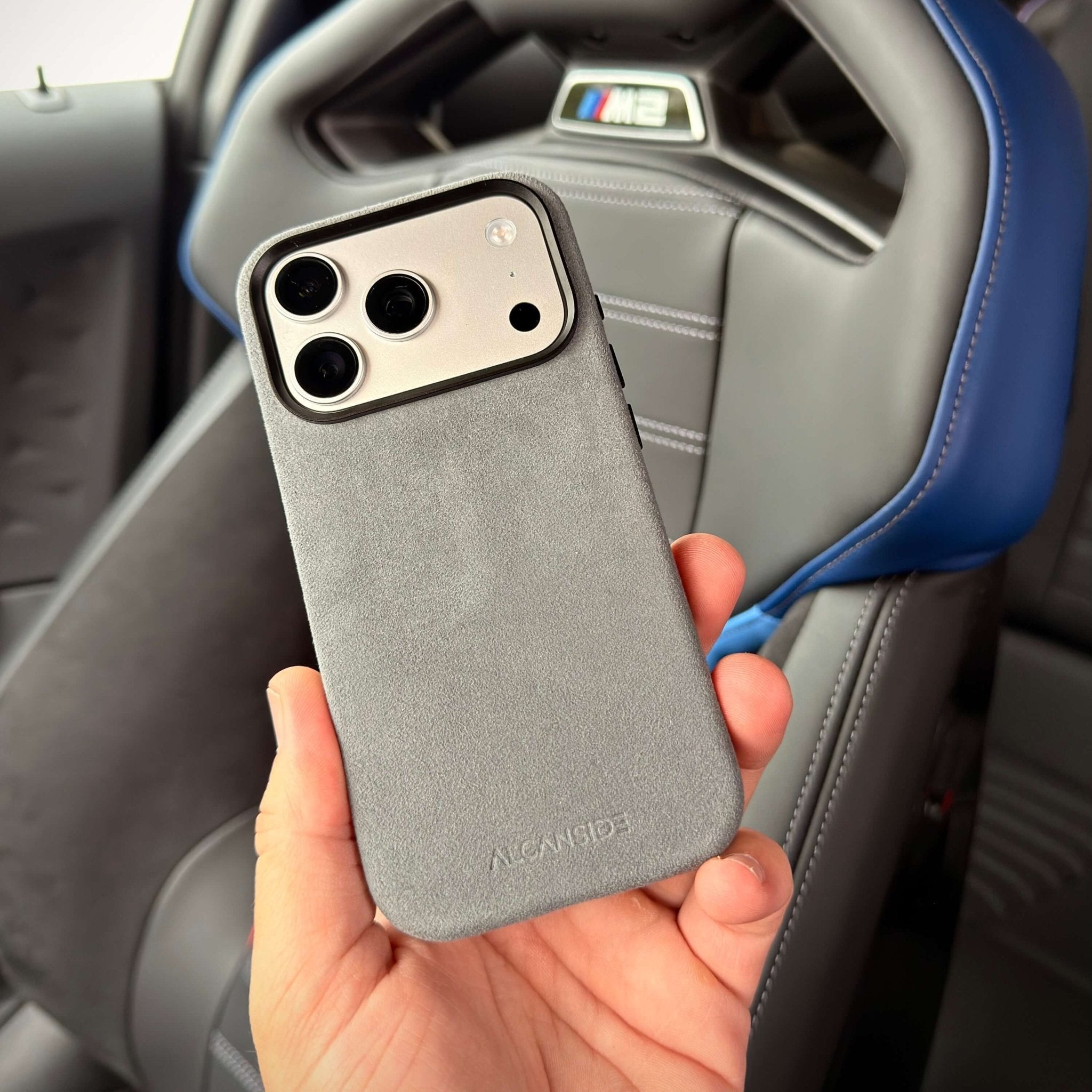 iPhone 17 Pro - Alcantara Case - Nardo Gray