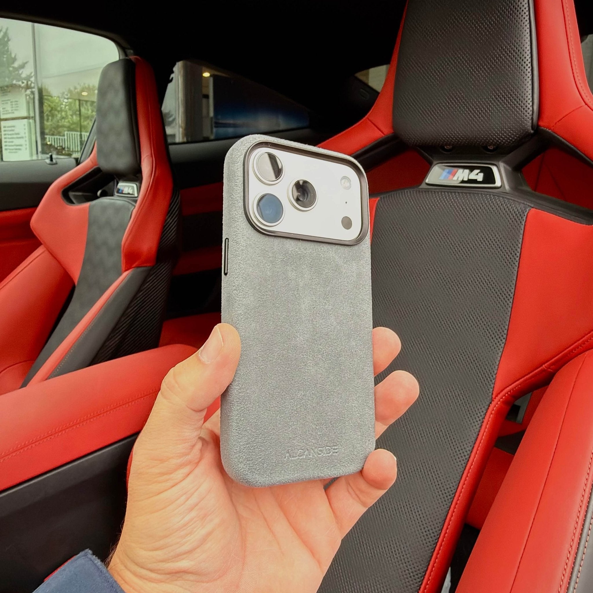 iPhone 17 Pro Max - Alcantara Case - Nardo Gray