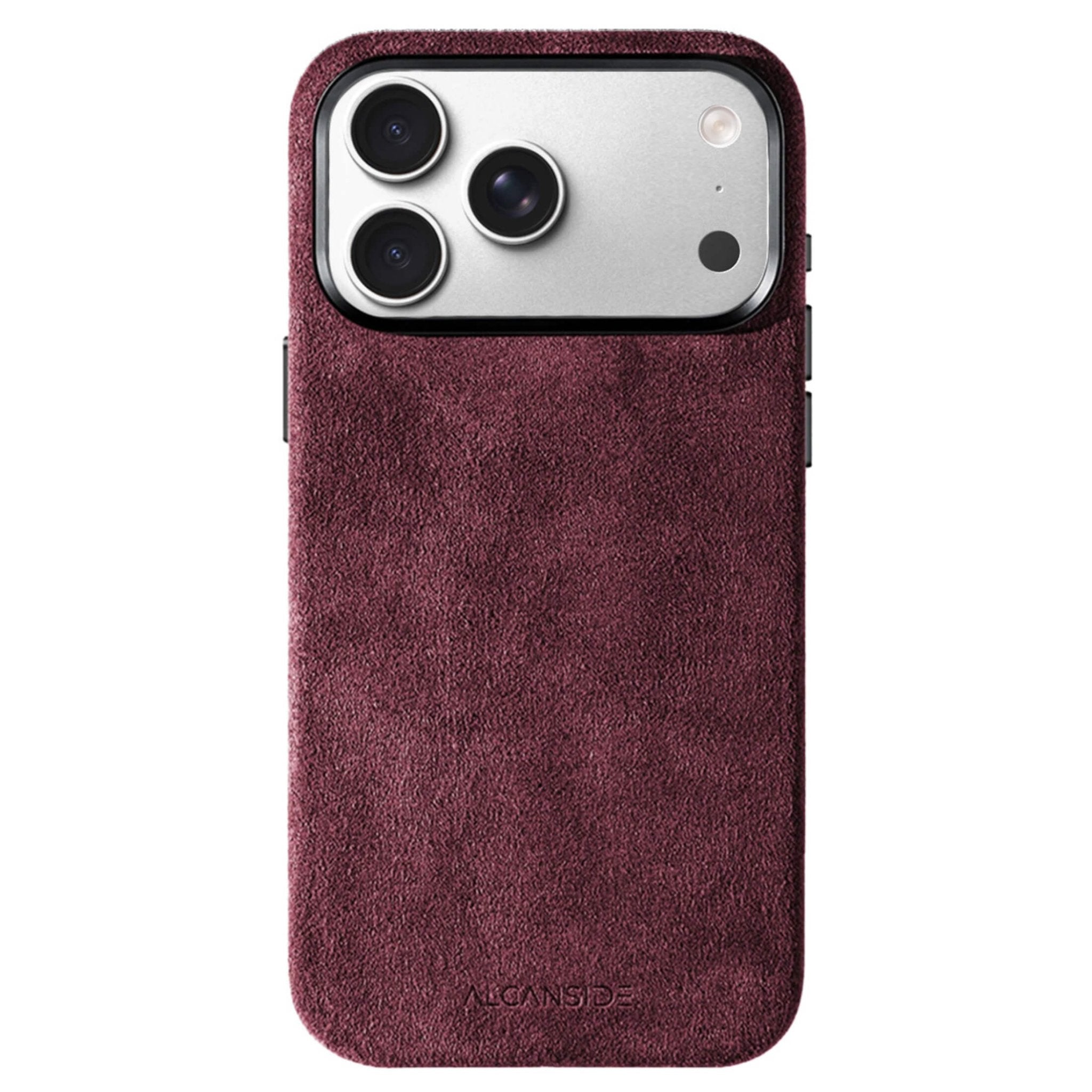 iPhone 17 Pro - Alcantara Case - Wine Red