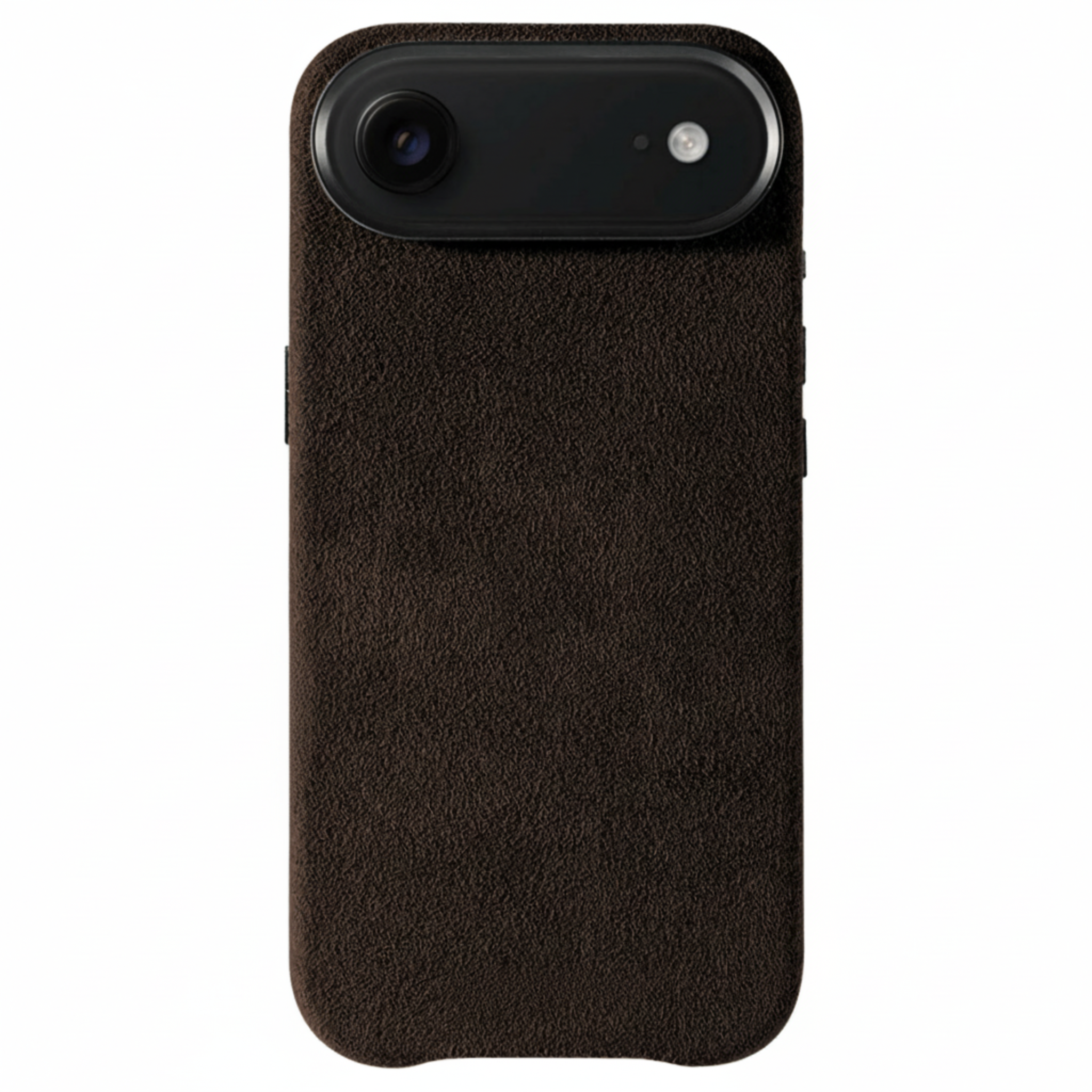 iPhone Alcantara Case - Chocolate Brown
