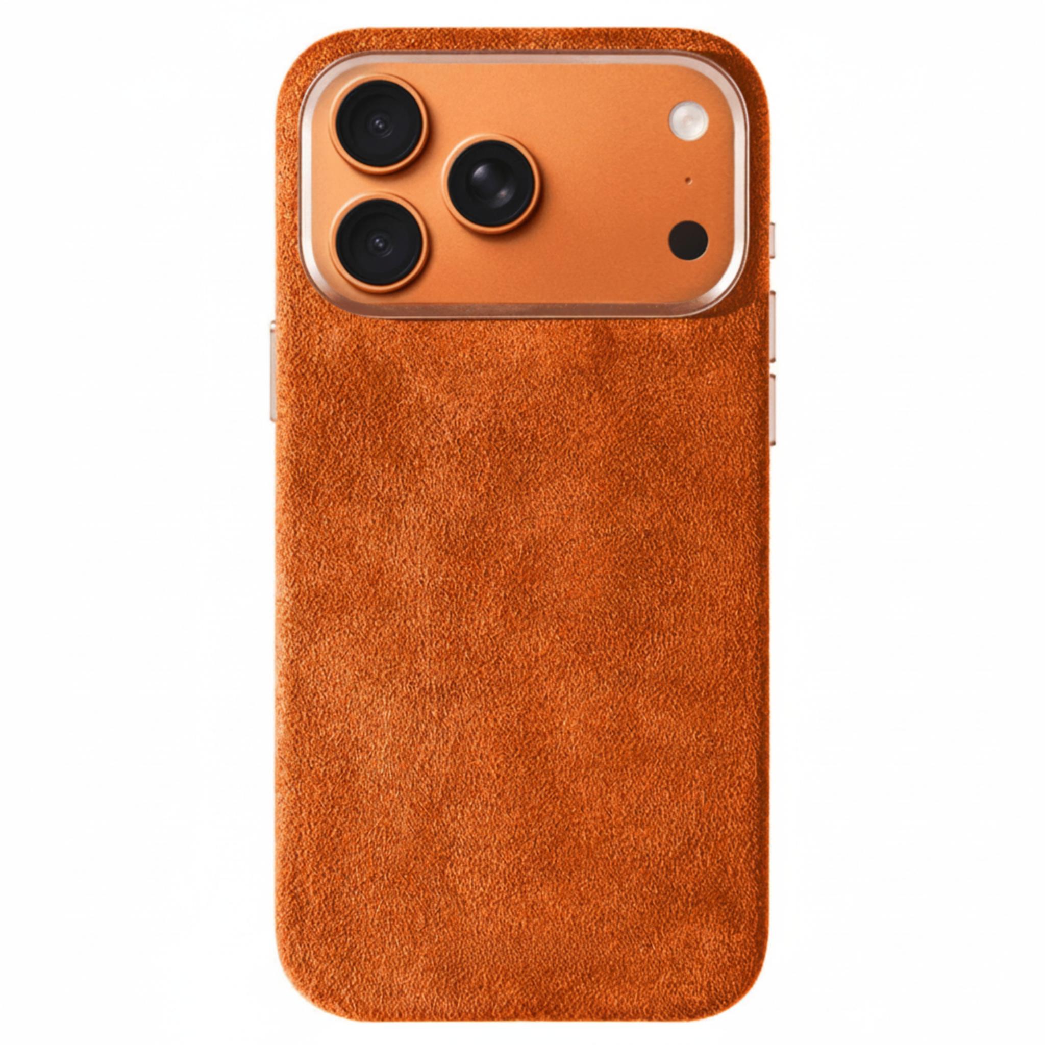 iPhone Alcantara Case - Orange