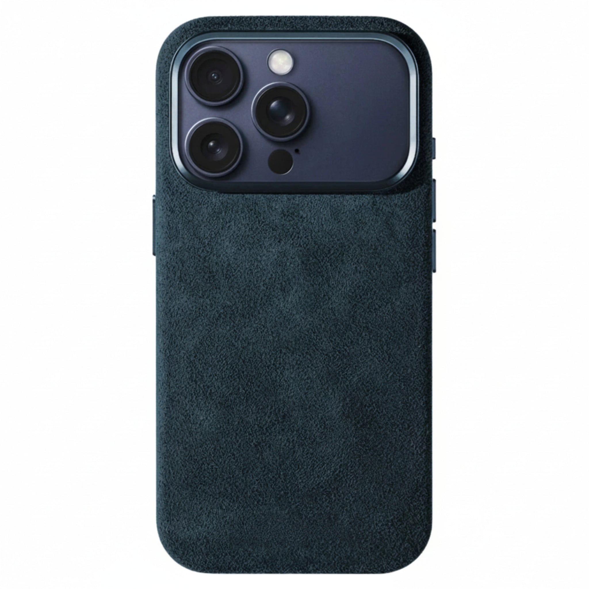 iPhone Alcantara Case - Navy Blue