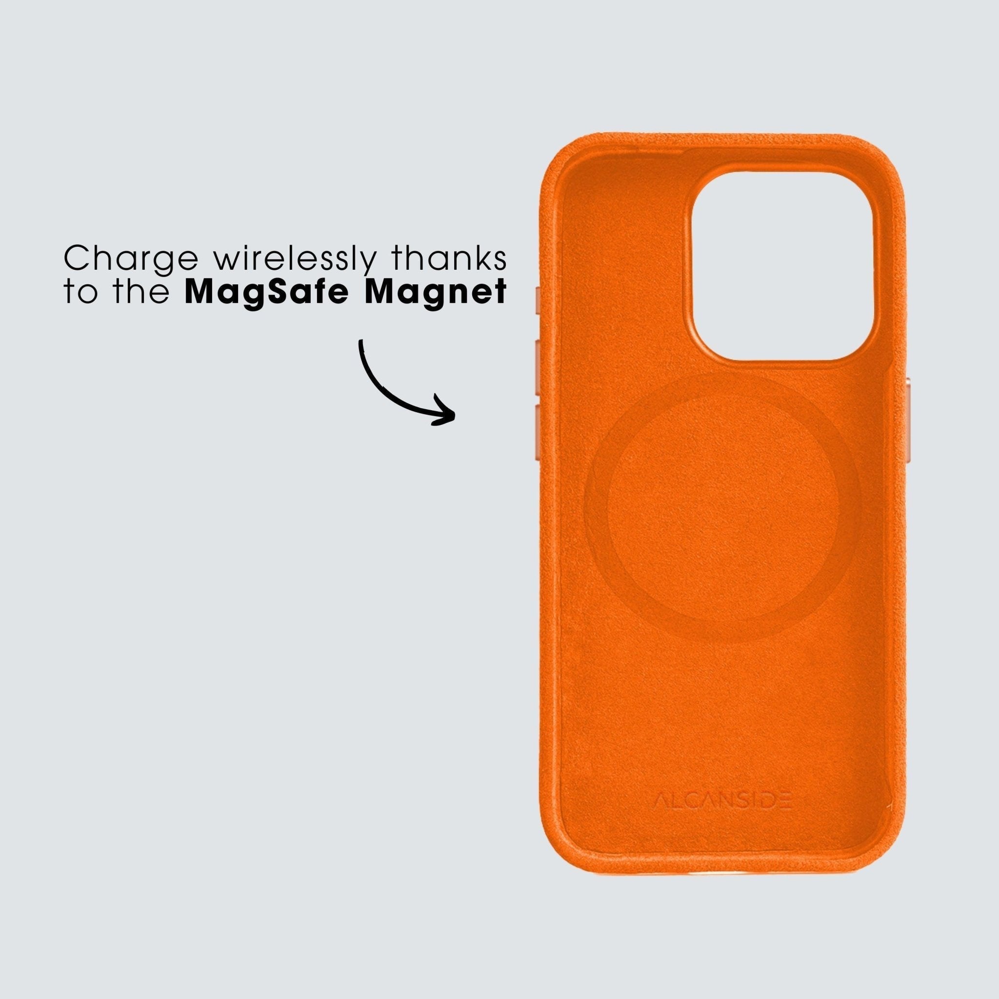 Limited Edition - iPhone 12 Pro Max - Alcantara Case - Orange