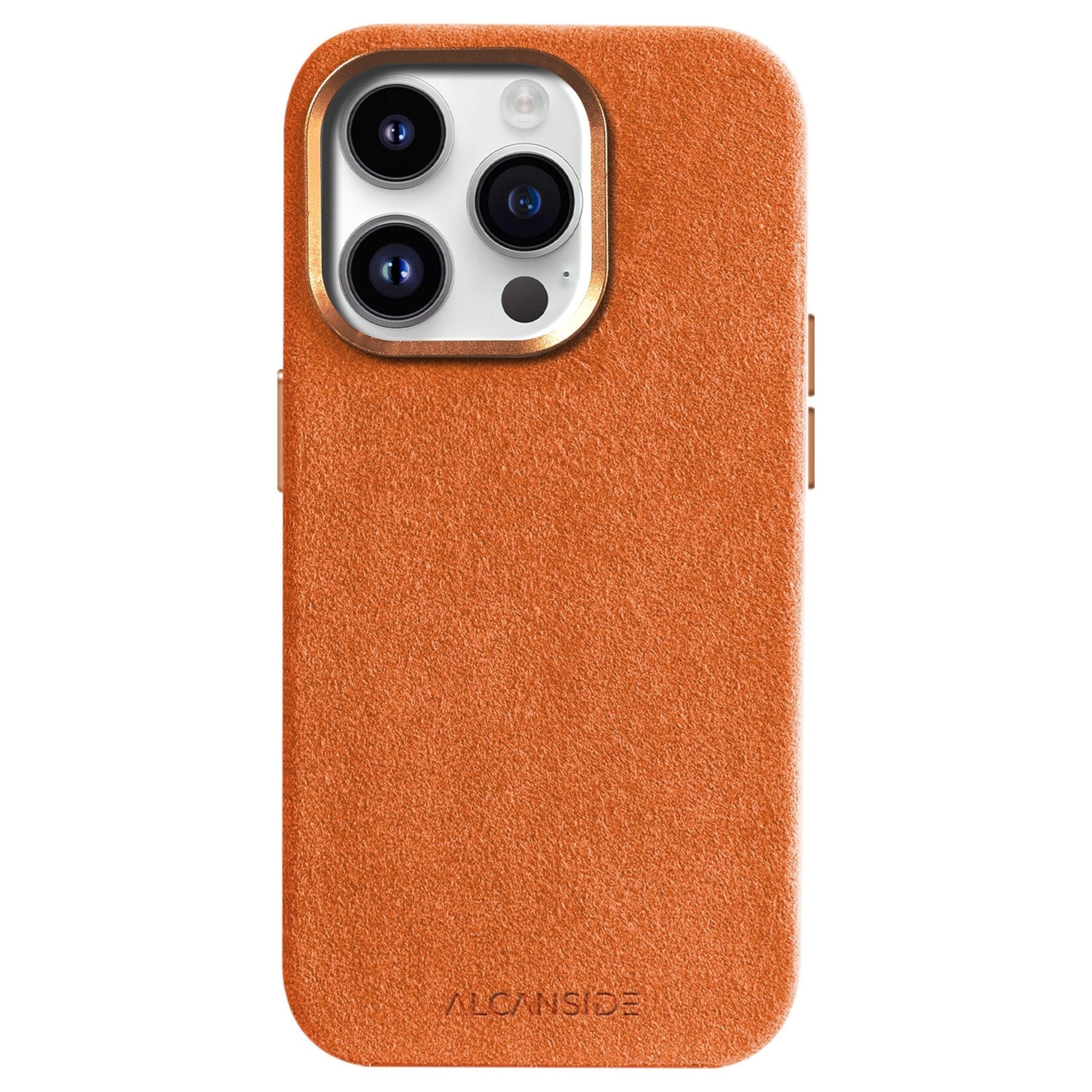 Limited Edition - iPhone 13 Pro Max - Alcantara Case - Orange