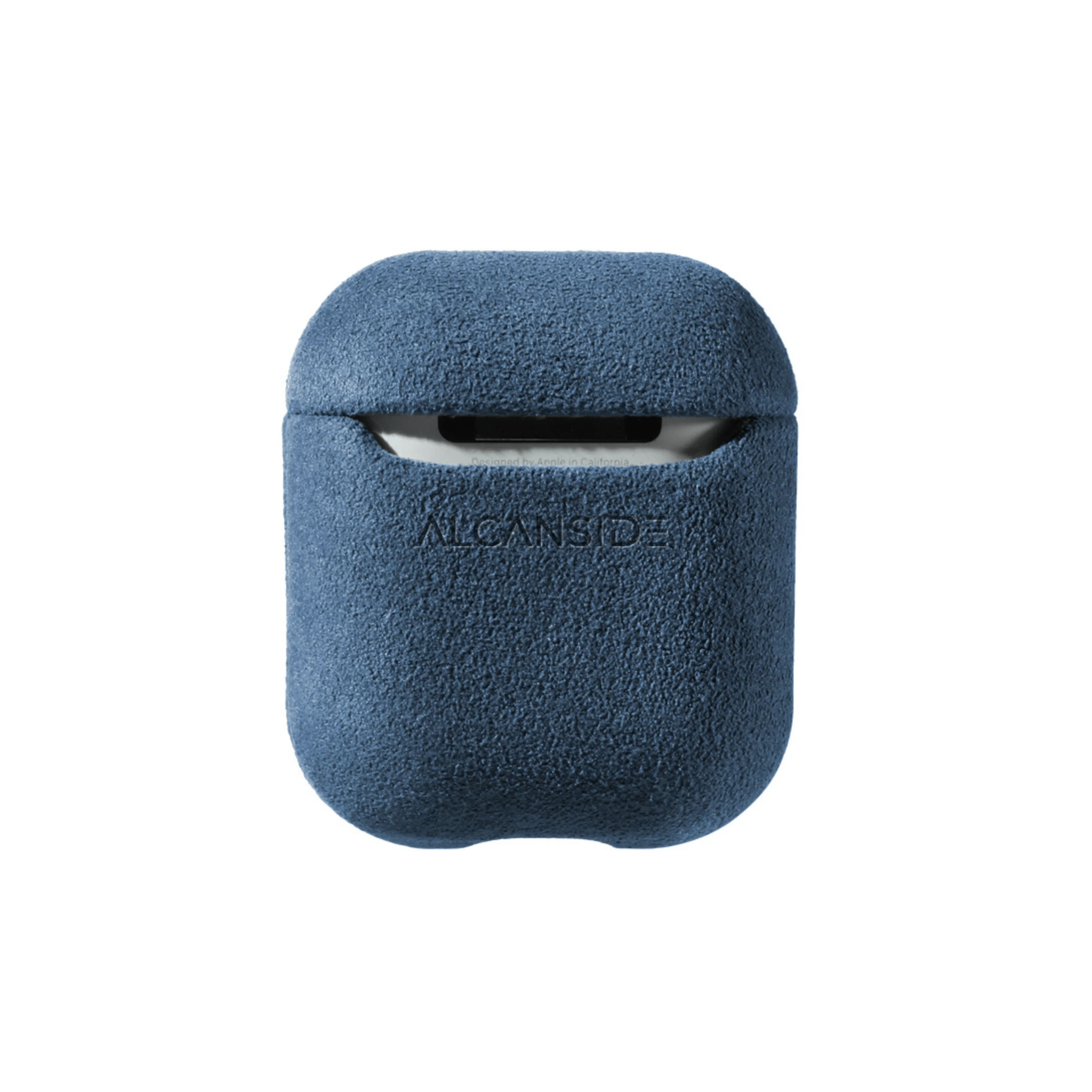 AirPods 1/2 Gen Alcantara Case - Ocean Blue