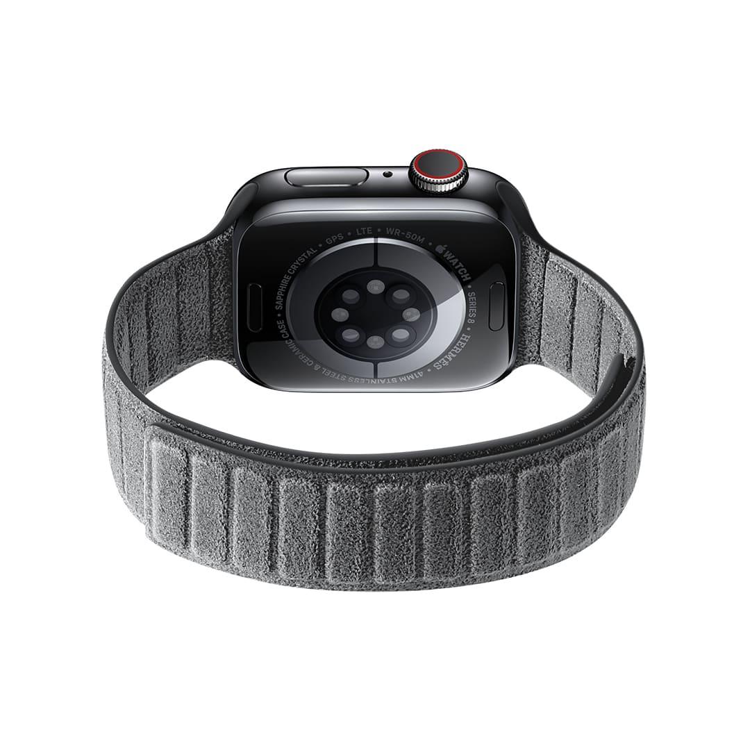 Alcantara Apple Watch Band - Nardo Gray - 42/44/45/46mm & Ultra (49mm)