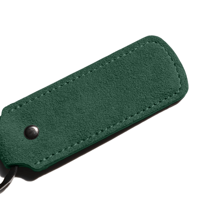 Alcantara Keychain - Midnight Green