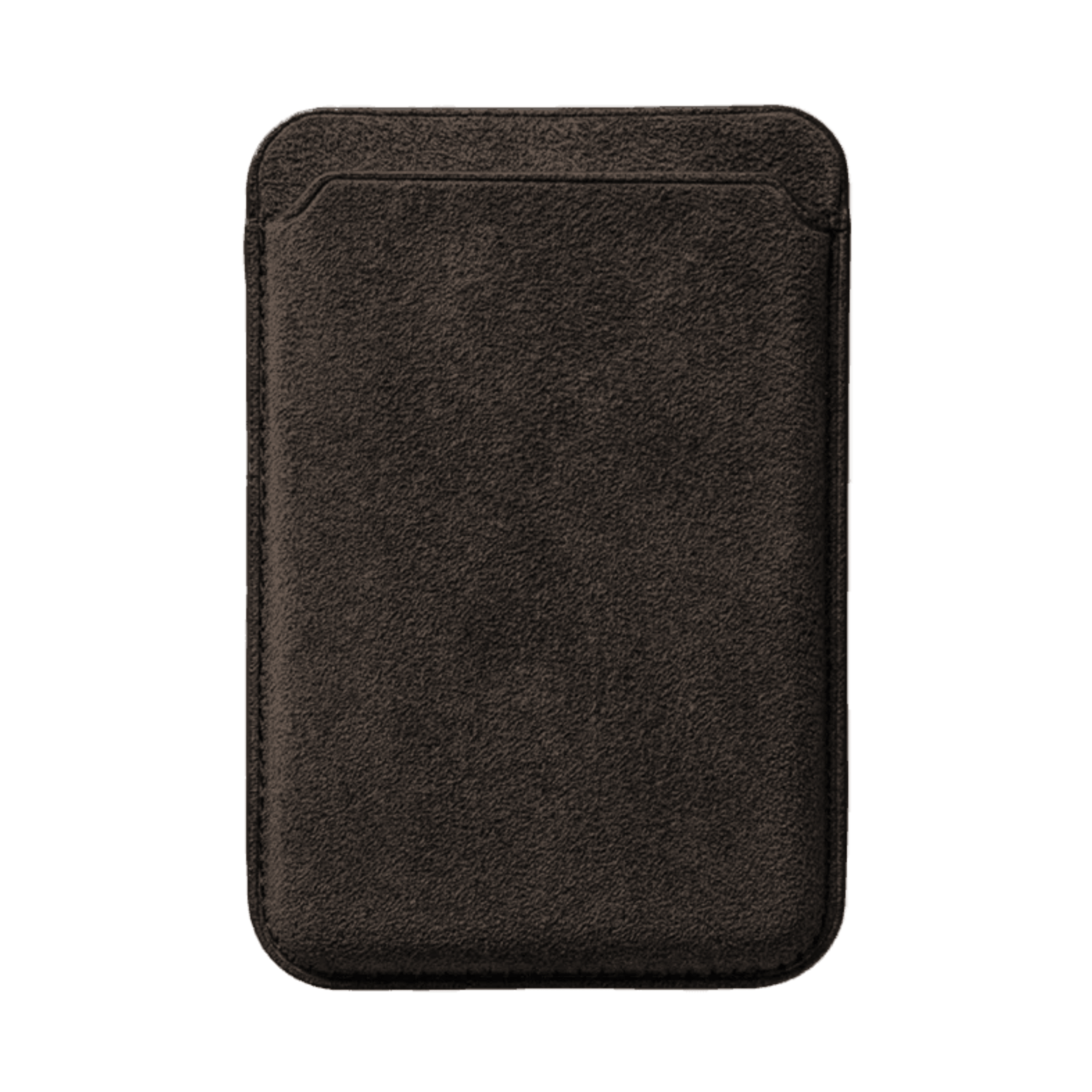 Alcantara MagSafe Wallet - Chocolate Brown