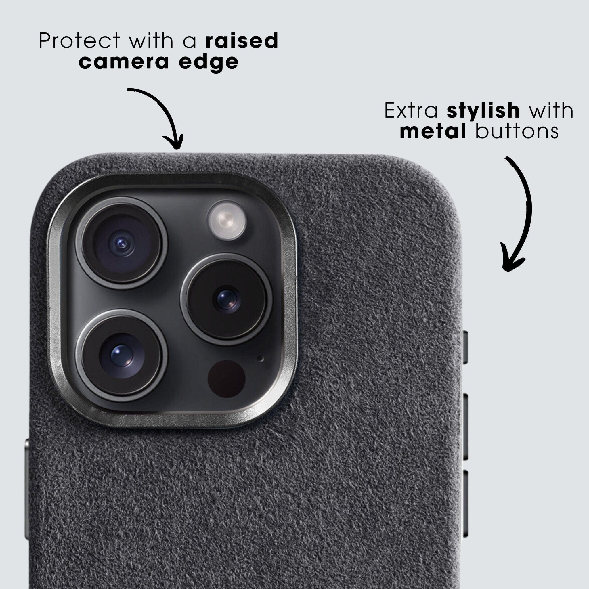 iPhone 11 Pro - Alcantara Case - Space Grey