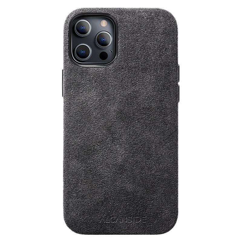 iPhone 12 Pro Max - Alcantara Case - Space Grey