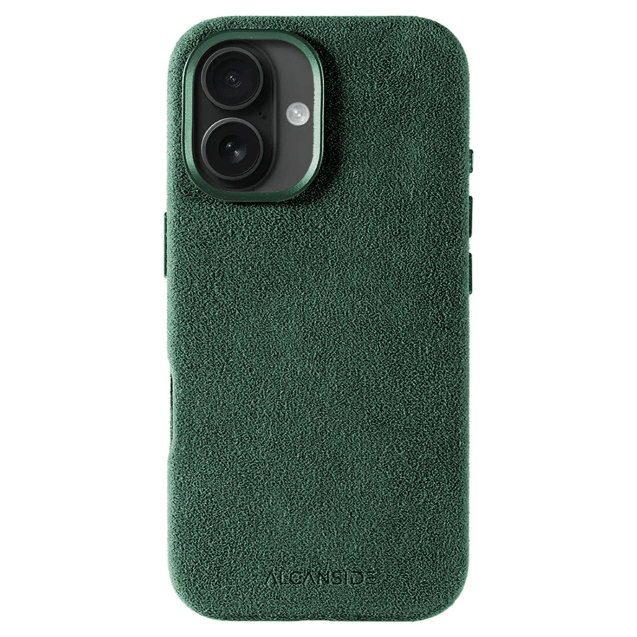 iPhone 16 - Alcantara Case- Midnight Green