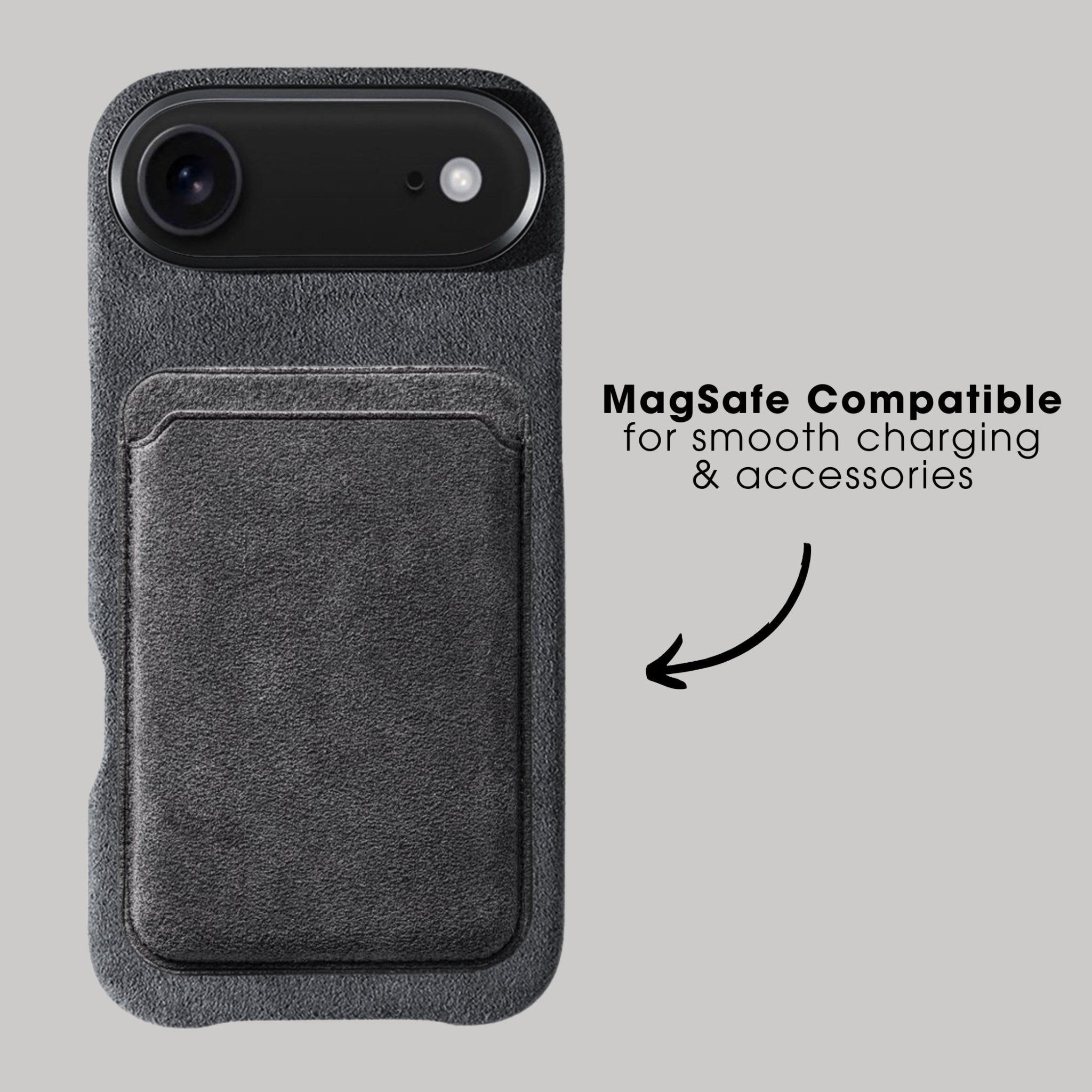 iPhone 17 Air - Alcantara Case - Space Grey