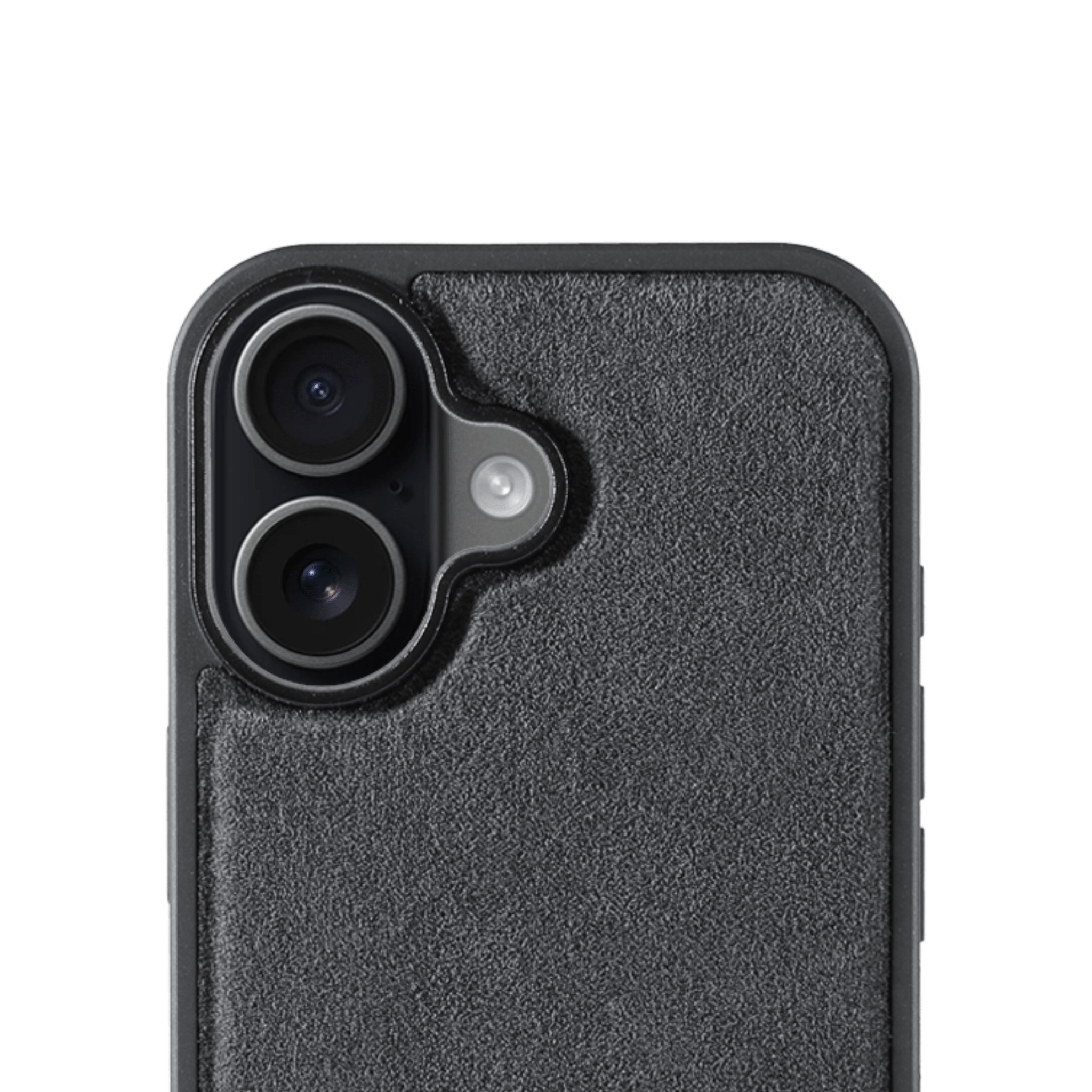 iPhone 17 - Alcantara Back Cover - Space Grey