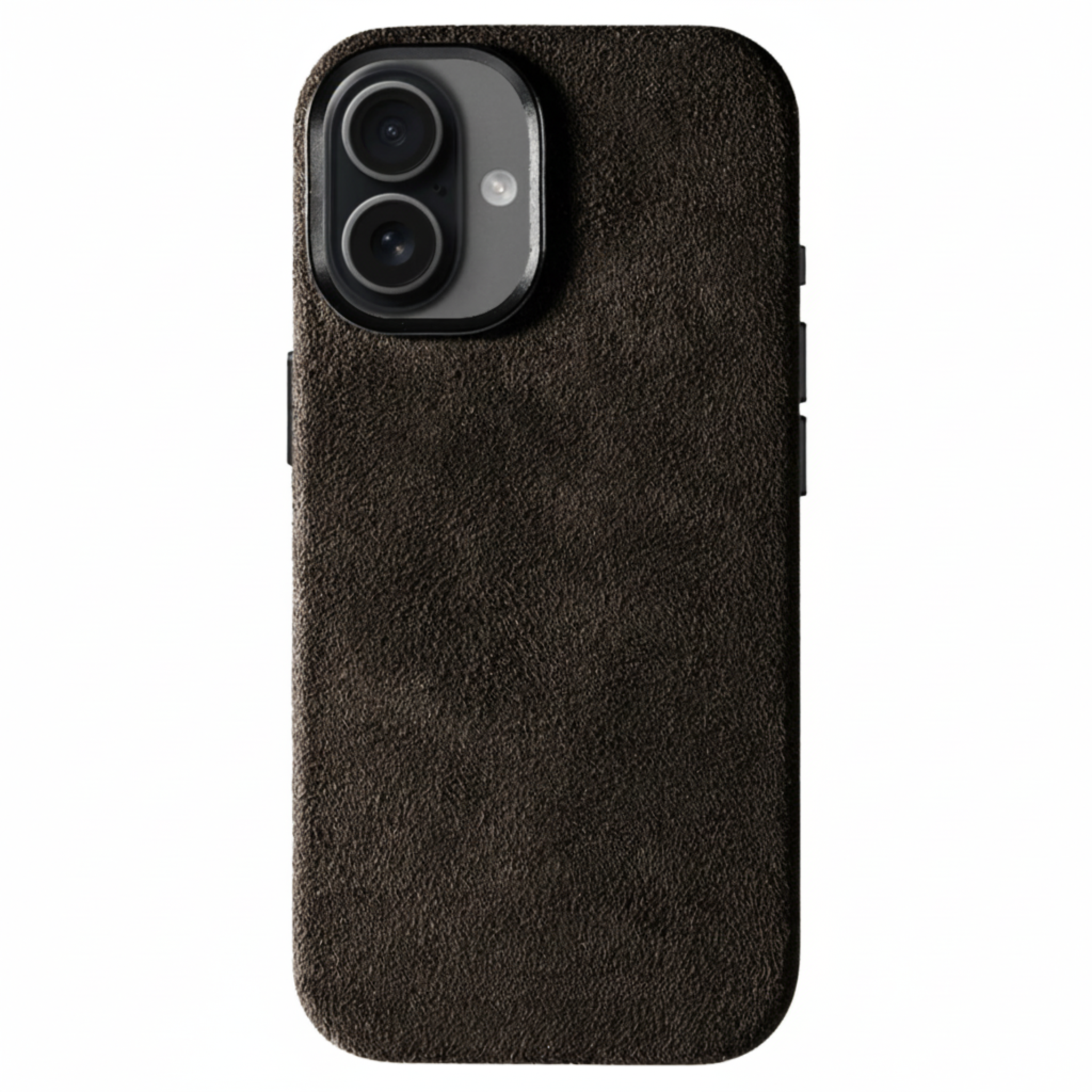 iPhone Alcantara Case - Chocolate Brown