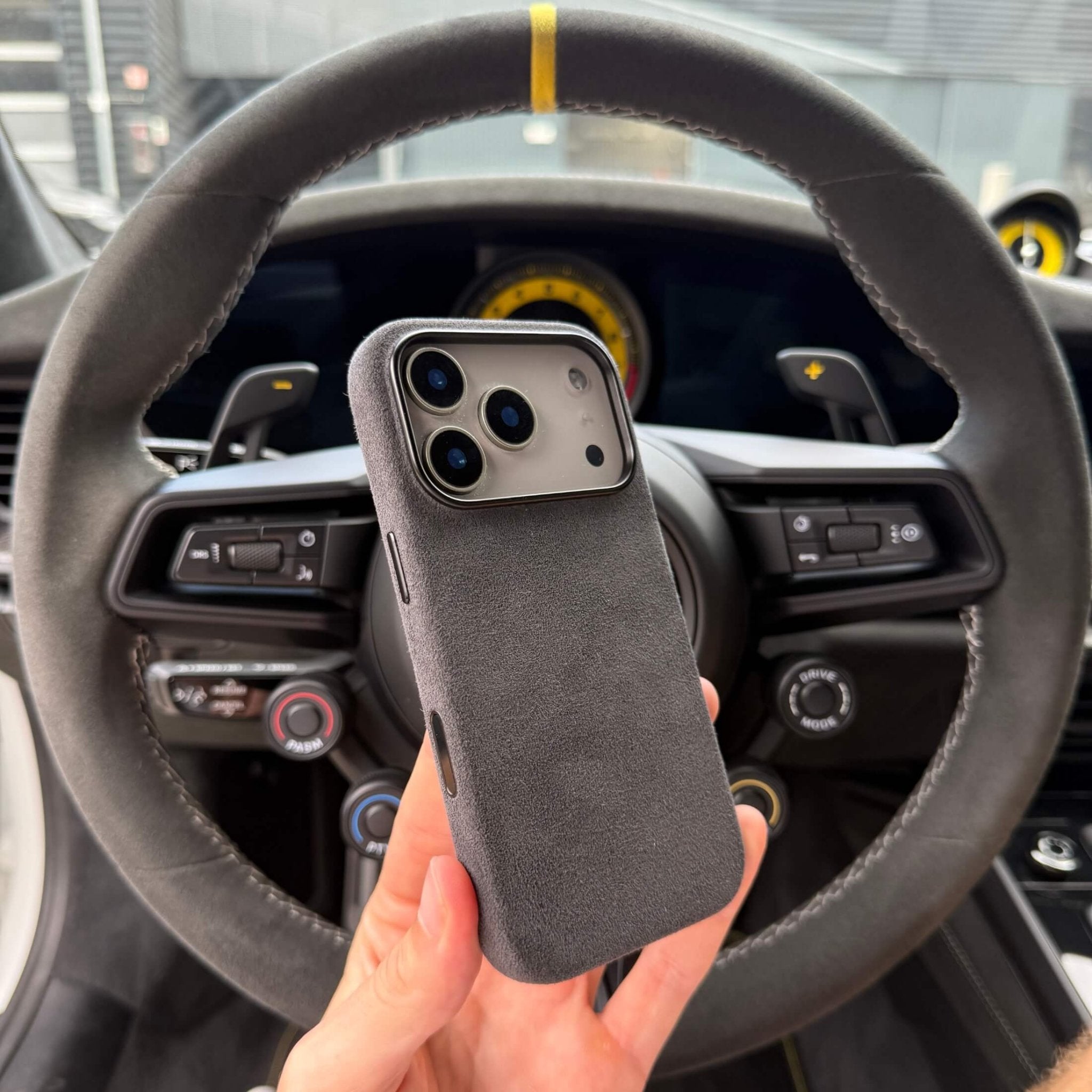 iPhone 17 Pro - Alcantara Case - Space Grey