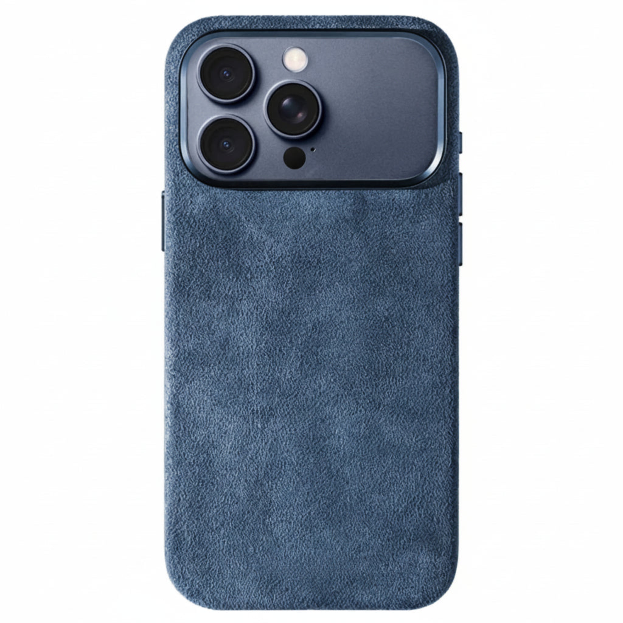 iPhone Alcantara Case - Ocean Blue