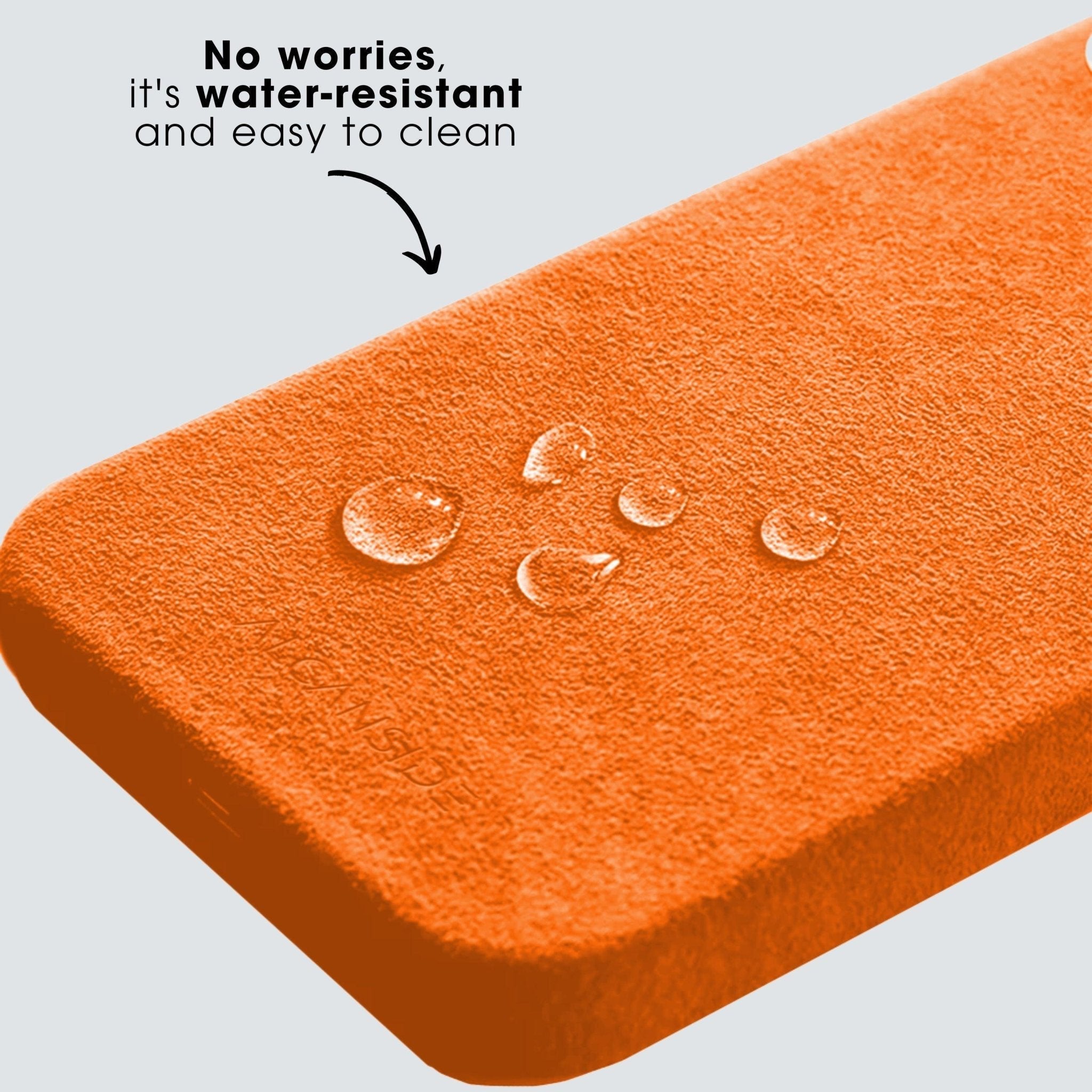 Limited Edition - iPhone 12 Pro Max - Alcantara Case - Orange